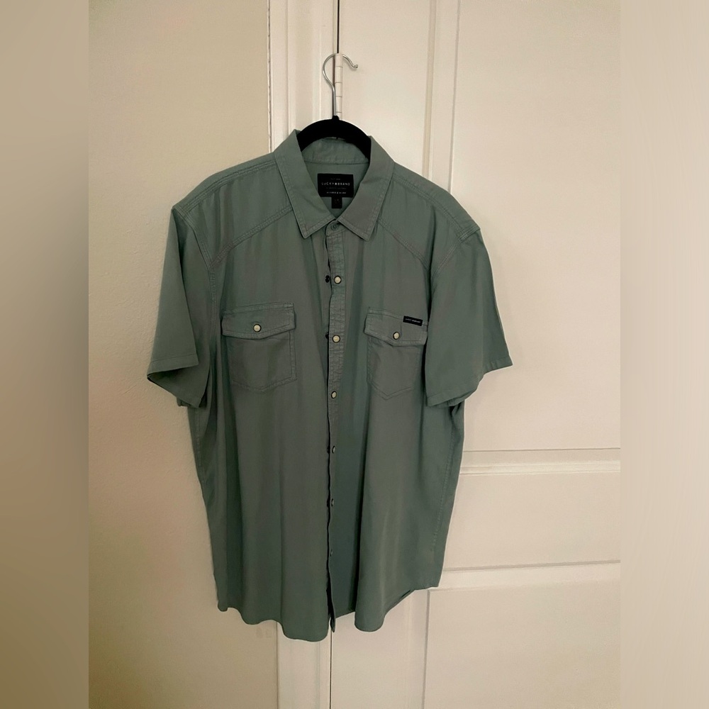 Lucky Brand Washed Button Down